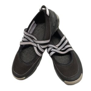 Sperry TopSider Son-R Technology Womens Crisscross Straps Walking Shoes 9M Black